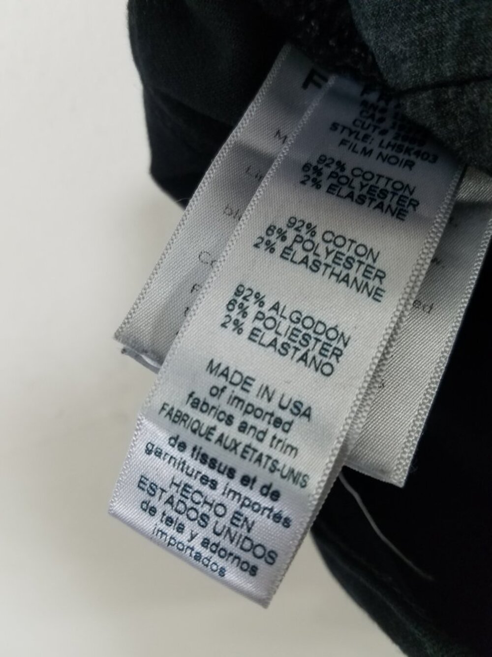 Frame Denim Le High Skinny Stretch Jeans Black Size 30 - Picture 7 of 7